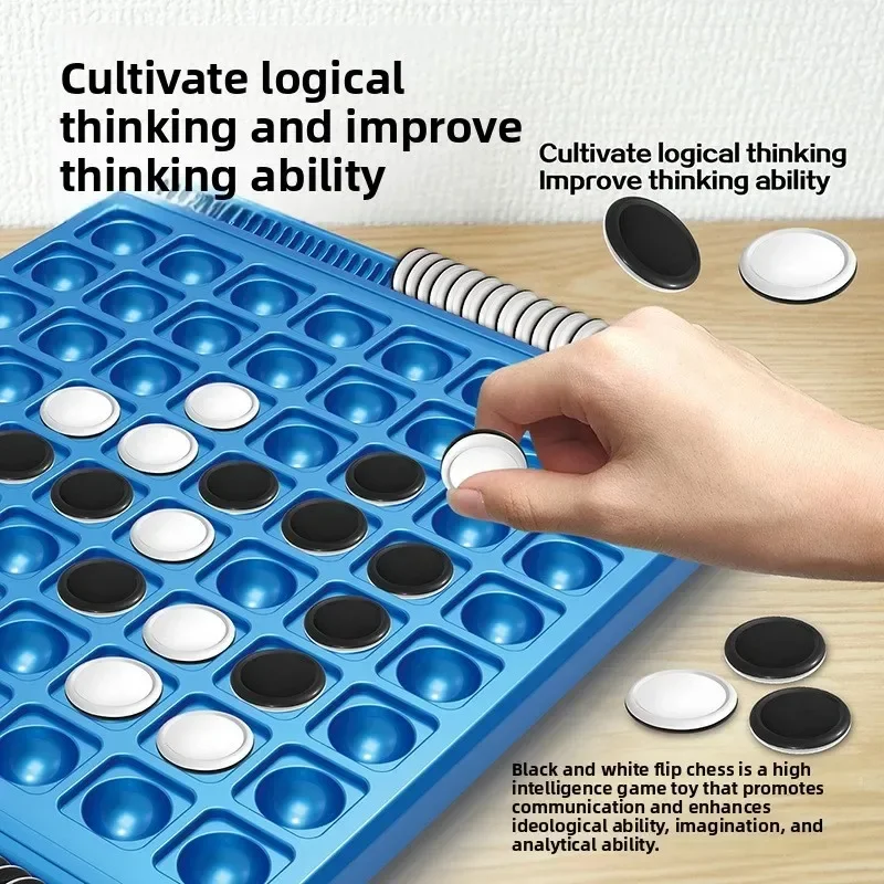 Strategy Board Game - 2 Oyuncuya Yönelik, Çift Taraflı, Çevrilebilir