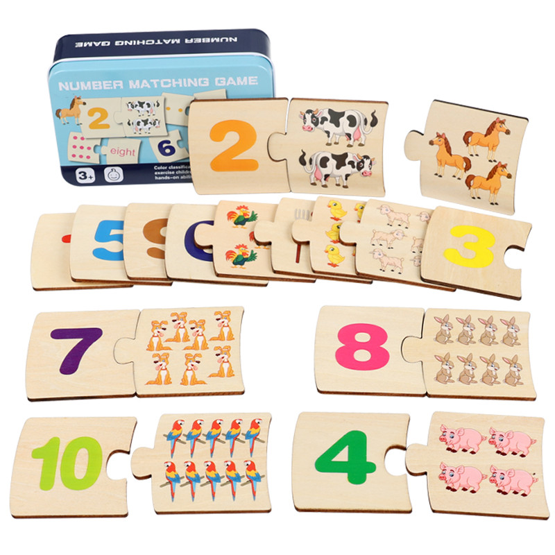 Board Game Quarto - Çocuklar İçin Demir Kutu Numaralı Aydınlatıcı