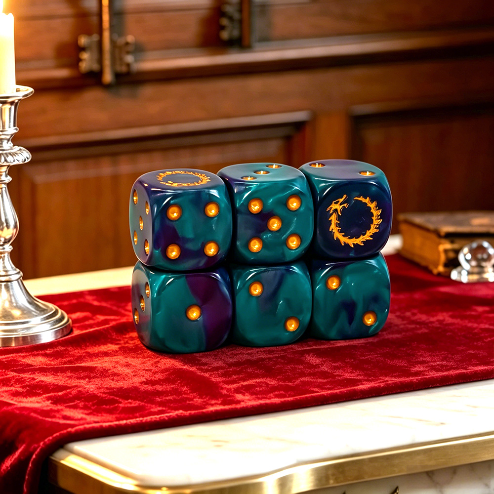 Board Game Arena - 6 adet derin deniz altın alev