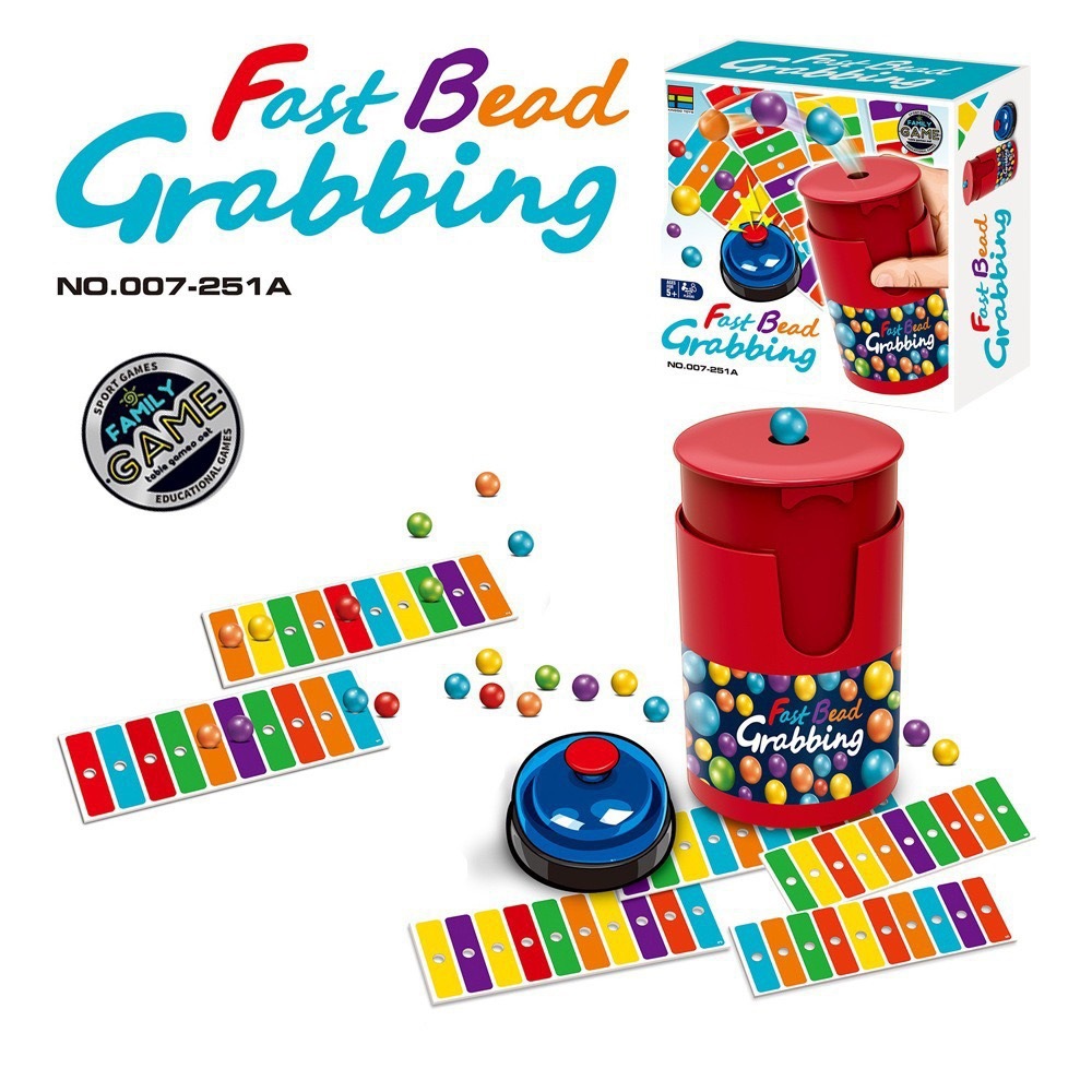 Board Game Quarto - İki Oyuncu İçin Hızlı Boncuk Toplama