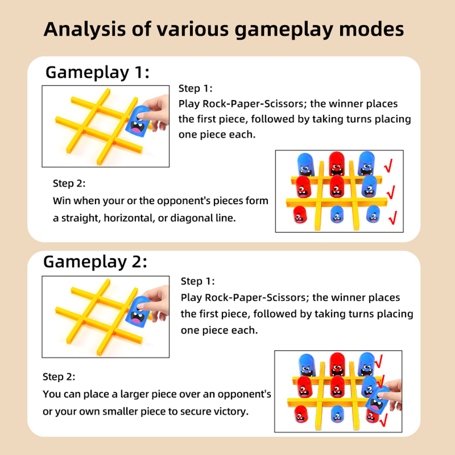 KNYYSECQ Tic Tac Toe Oyunu Yar - Strategy Board Game incelemesi ve fiyatı