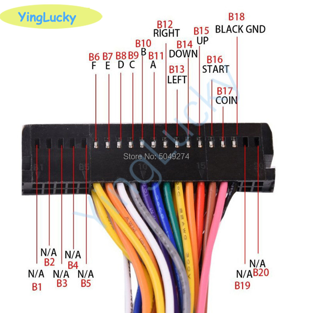Arcade kabine 40-pin tel koşum - Board Game Path incelemesi ve fiyatı
