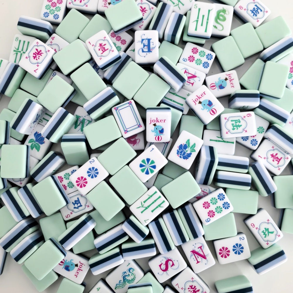 Çok Satan Açık Mavi Lüks Ameri - Board Game Mahjong incelemesi ve fiyatı