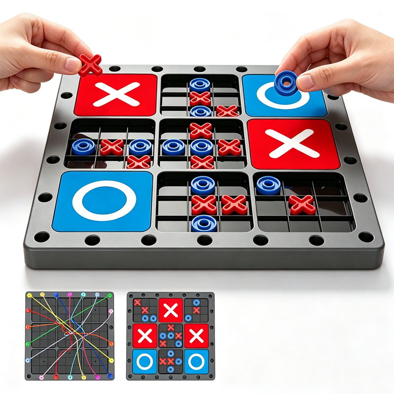 YENİ 2'si 1 Arada Tic Tac Toe  - Strategy Board Game incelemesi ve fiyatı