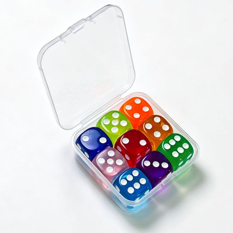Klasik 9 Parçalı Zar Seti, Kut - Board Game Box incelemesi ve fiyatı