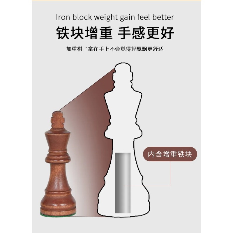 Satranç Seti 3,5-3,75 İnç, Ağı - Chess Set Wooden incelemesi ve fiyatı