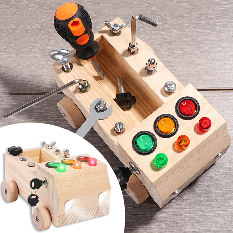 Ahşap Montessori Meşgul Kurulu - Board Game Box incelemesi ve fiyatı