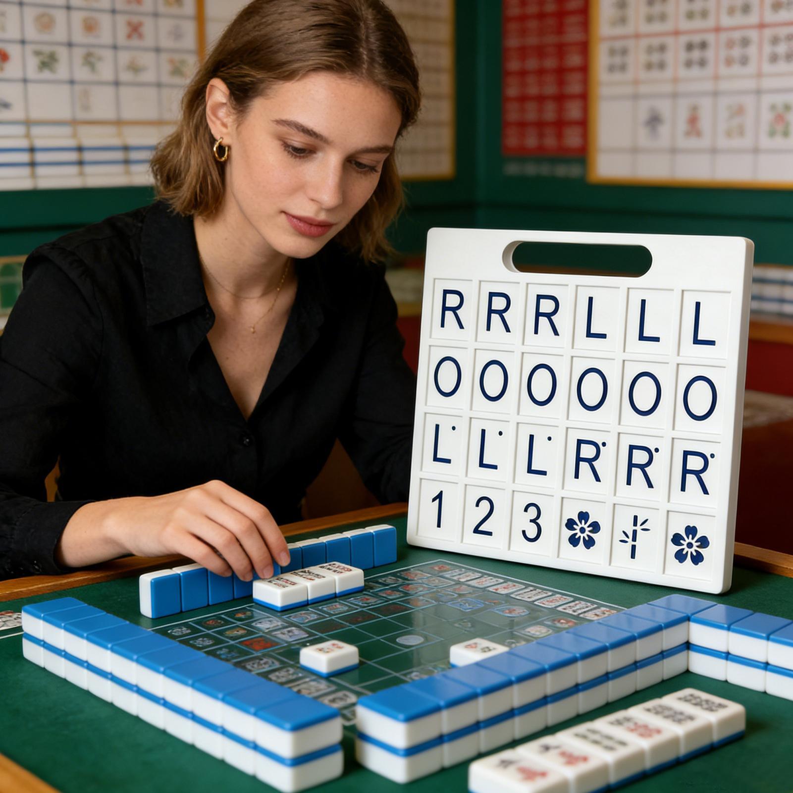Solo Mahjong Tahtası 24 Yuvalı - Strategy Board Game incelemesi ve fiyatı