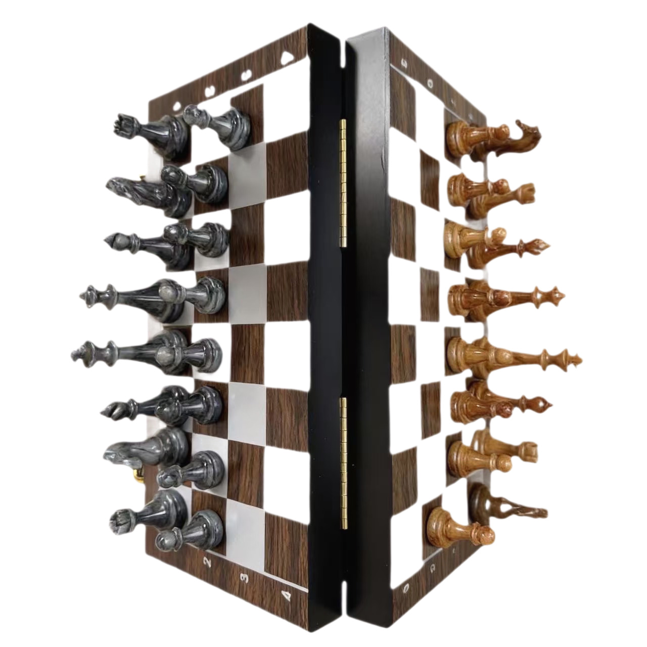 Metal Satranç Takımı, Katlanab - Chess Set Wooden incelemesi ve fiyatı